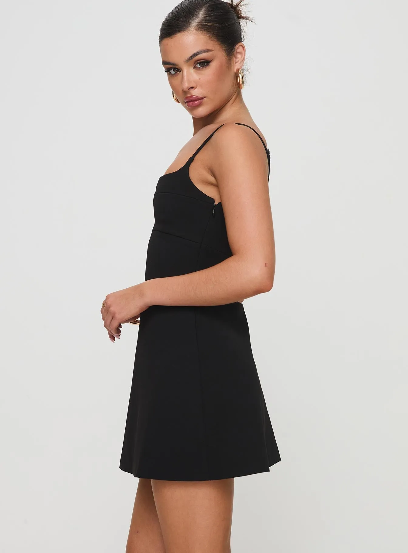 Cozy Style Fashion Option Rousselet Mini Dress Black