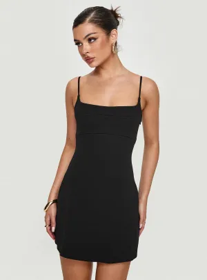 Modern Silhouette Rousselet Mini Dress Black