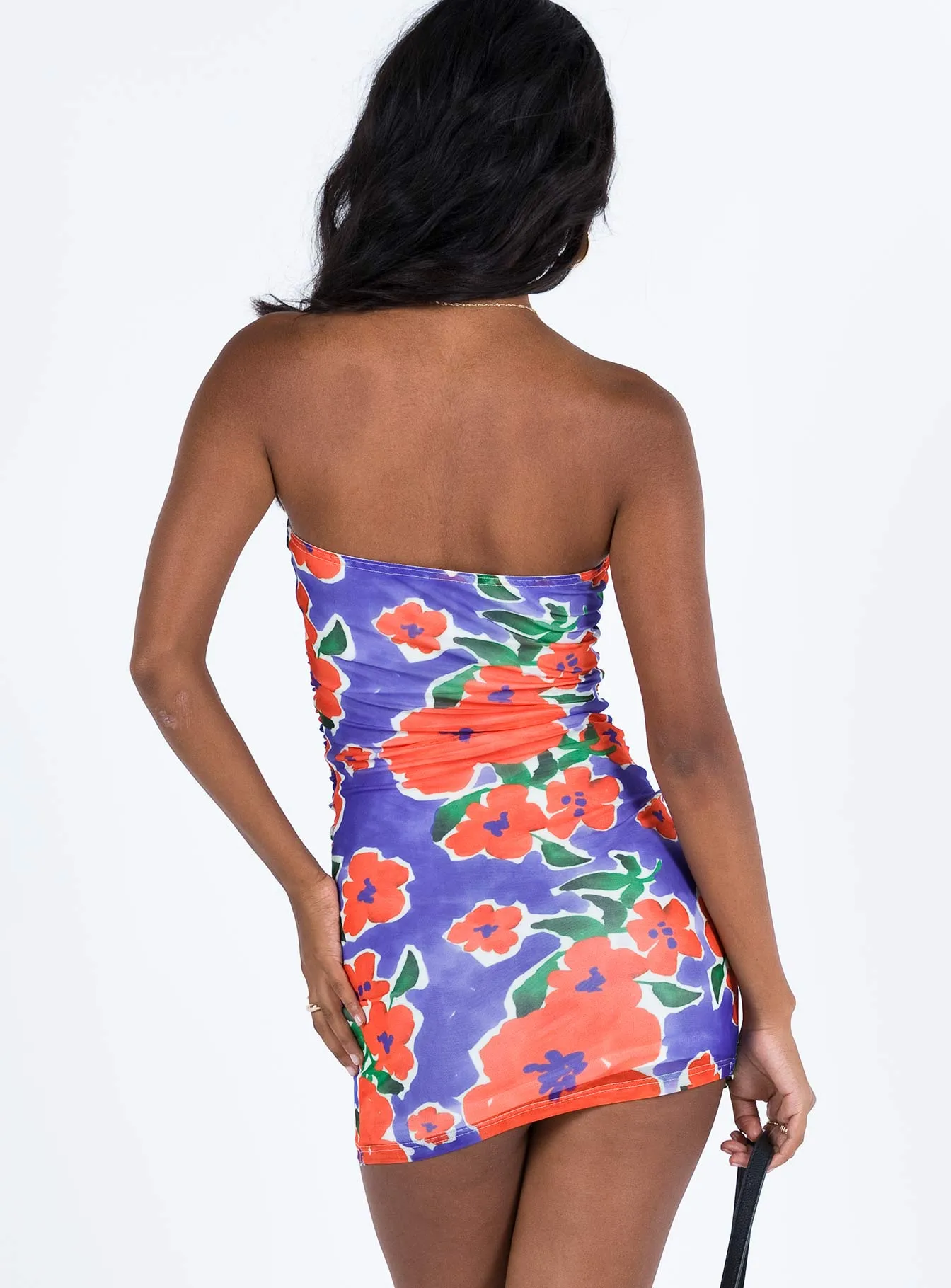 Weselle Tube Mini Dress Multi Sleeveless Spring Vibe