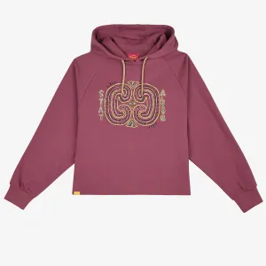 OXBOW Womens Sargas Printed Hoodie Casual Hoodie Water-Repellent Finish