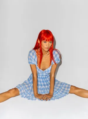 Sculpted Fit Trendy Comfort Danny Mini Dress Blue