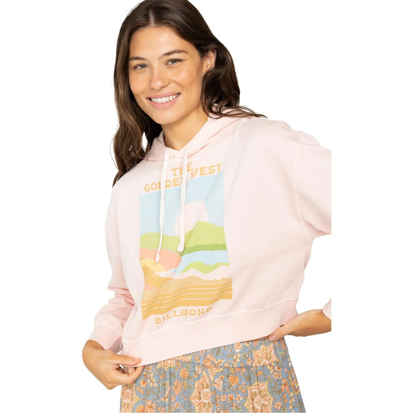 Relaxed Hoodie Unisex Billabong Womens New Age Pullover Graphic Hoodie