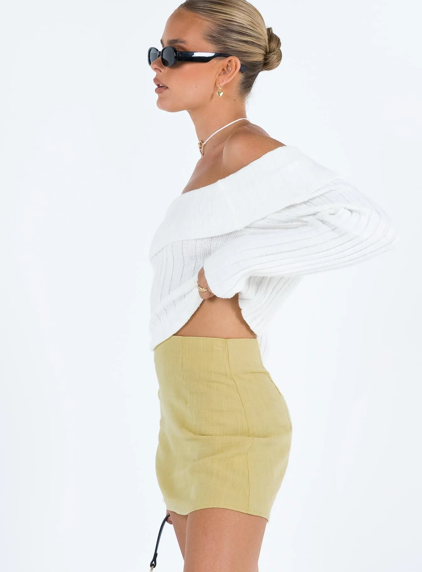 Selby Mini Skirt Lemon Holiday Travel
