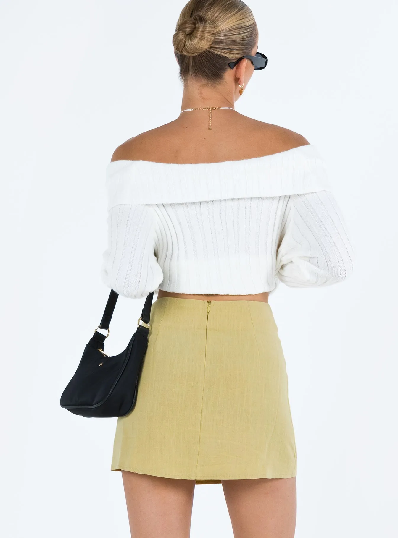 Soft Motion Selby Mini Skirt Lemon