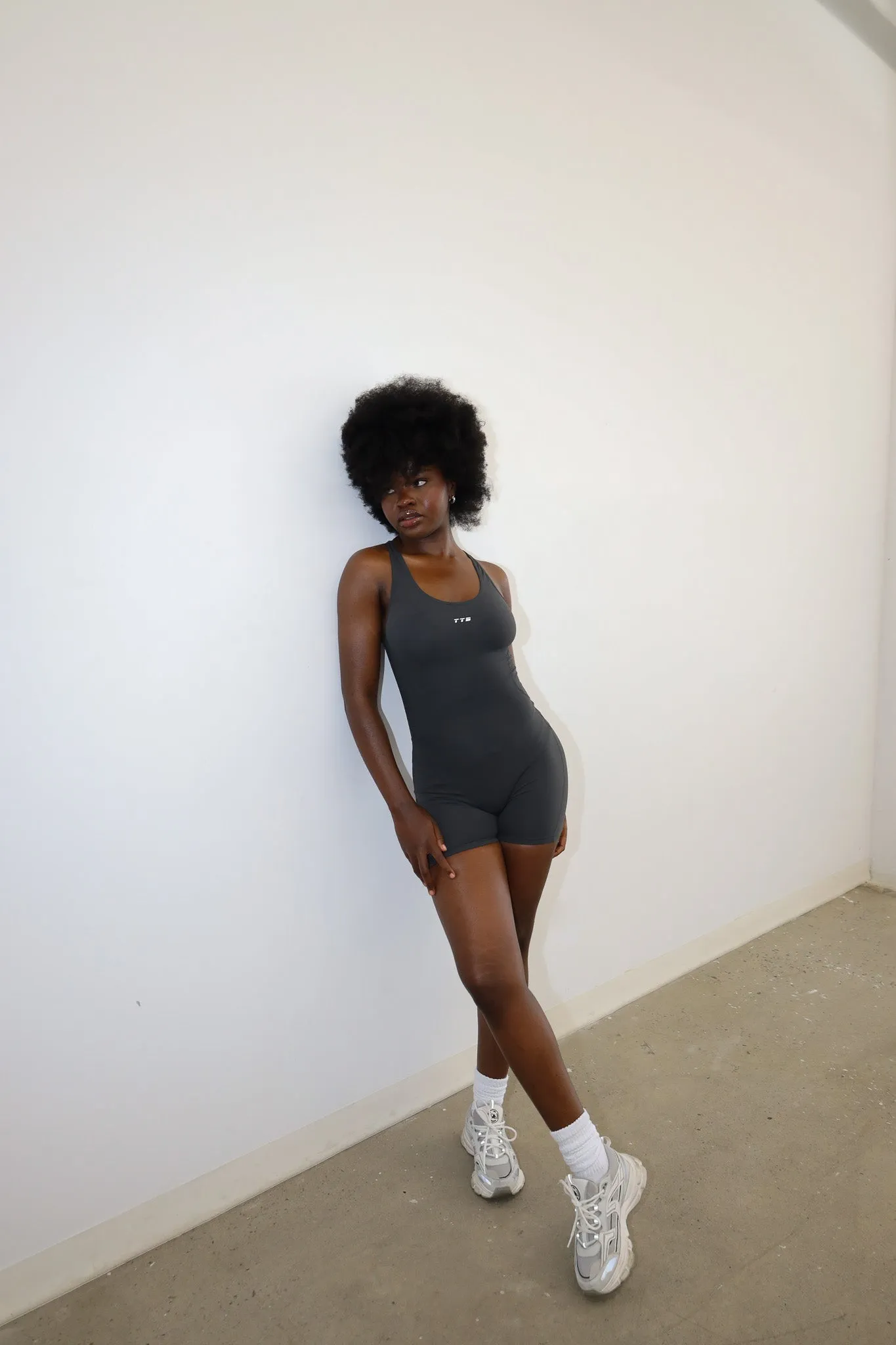 Sportysuit romper style bodysuit