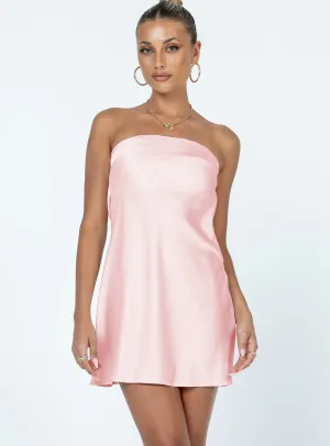 Jasmyn Mini Dress Pink Smart Piece