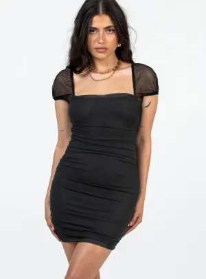 All Time Charvi Mini Dress Black Petite