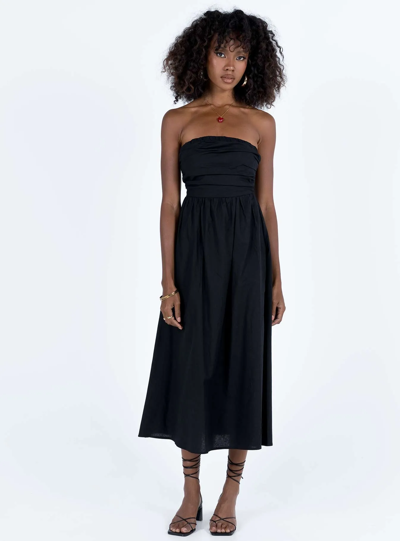 photo look Barina Maxi Dress Black