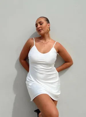 QuickDryTechnology Kalesi Mini Dress White