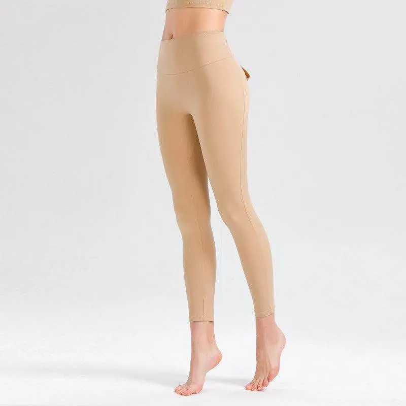 Cultural Fit Bow Ribbon Yoga Leggings