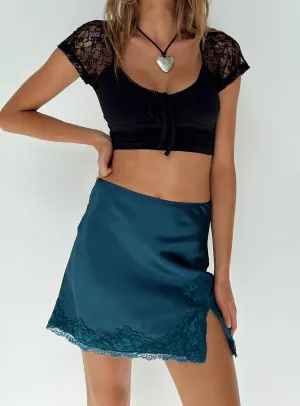 Athenia Mini Skirt Navy Classic Fit