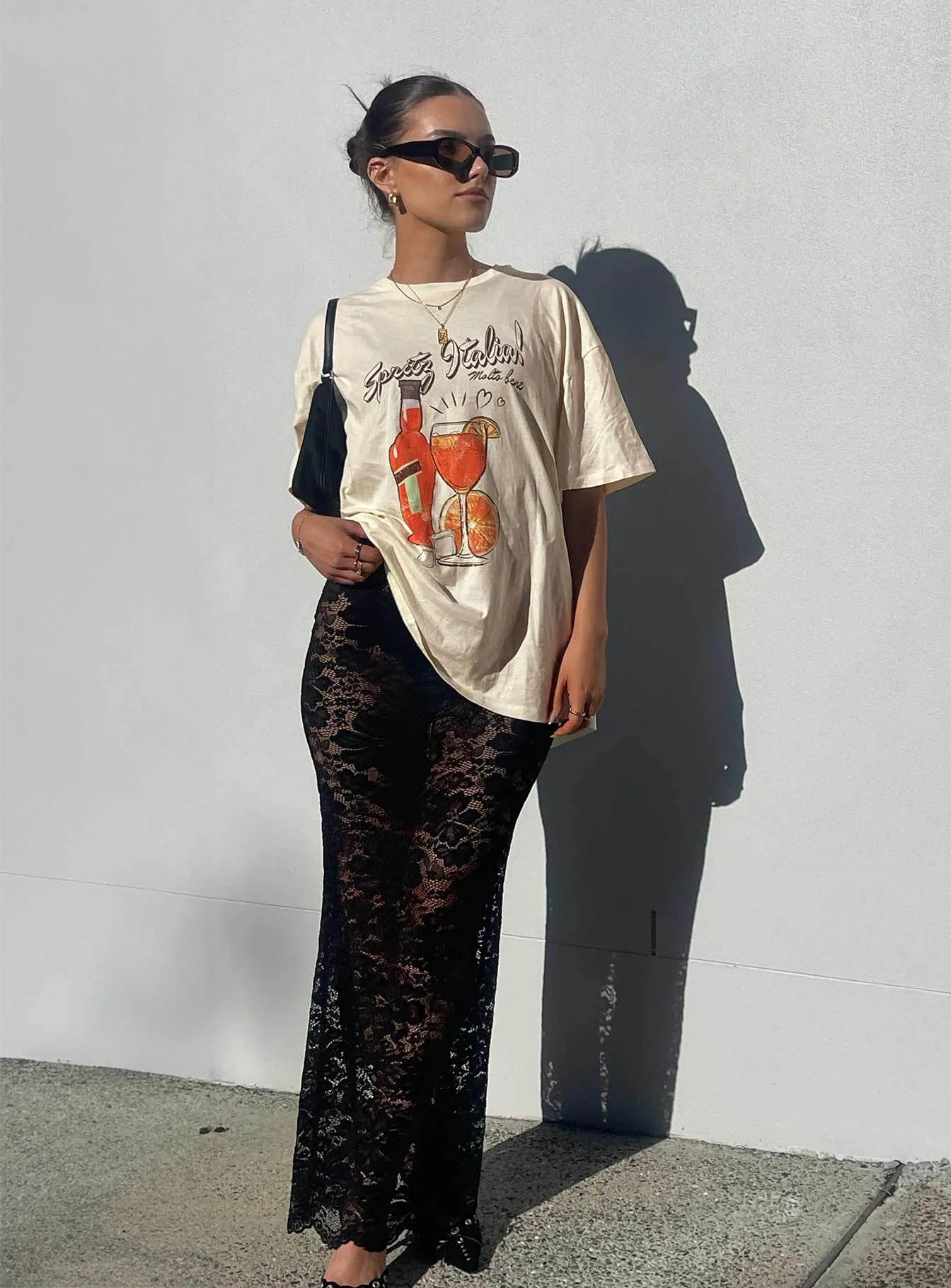 Relaxed Wear Holiday Spritz Tee White