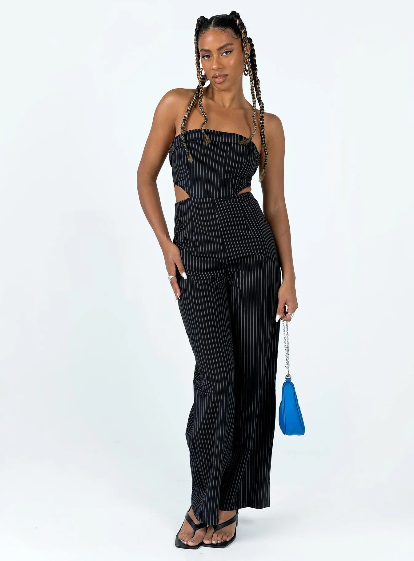 Jemma Jumpsuit Black Wedding Youth Training Street