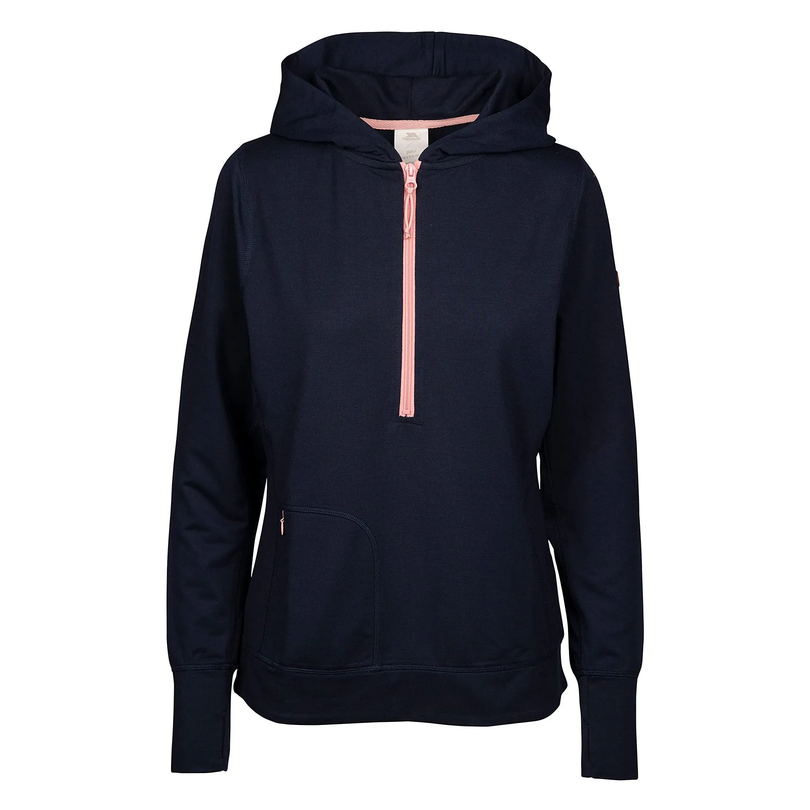 Trespass Womens Zia Half Zip Hoodie Outdoor Activity