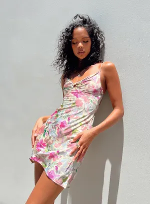 Lazy Pick Timeless Wear Marilyn Mini Dress Floral Multi