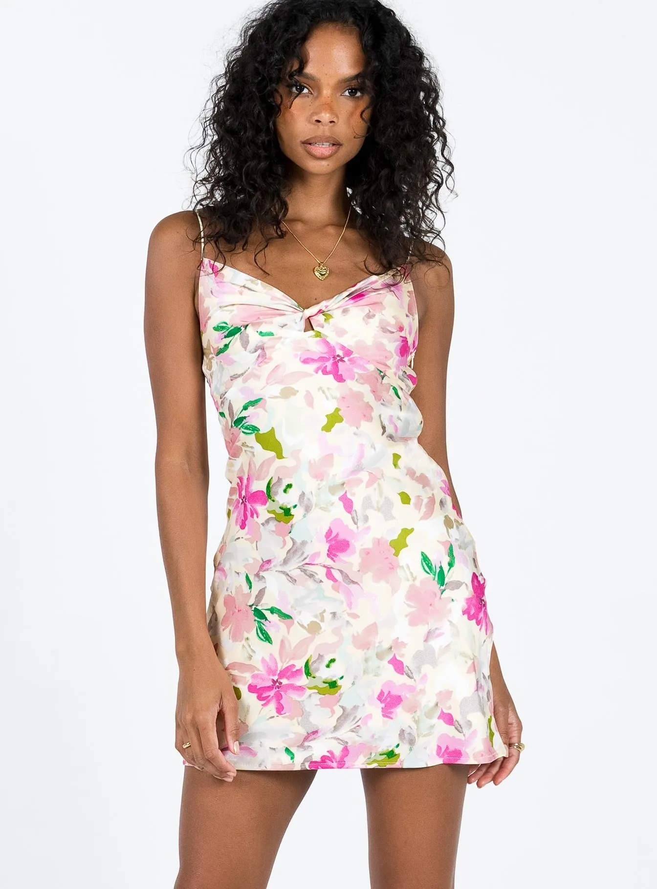 Marilyn Mini Dress Floral Multi Shared Moment