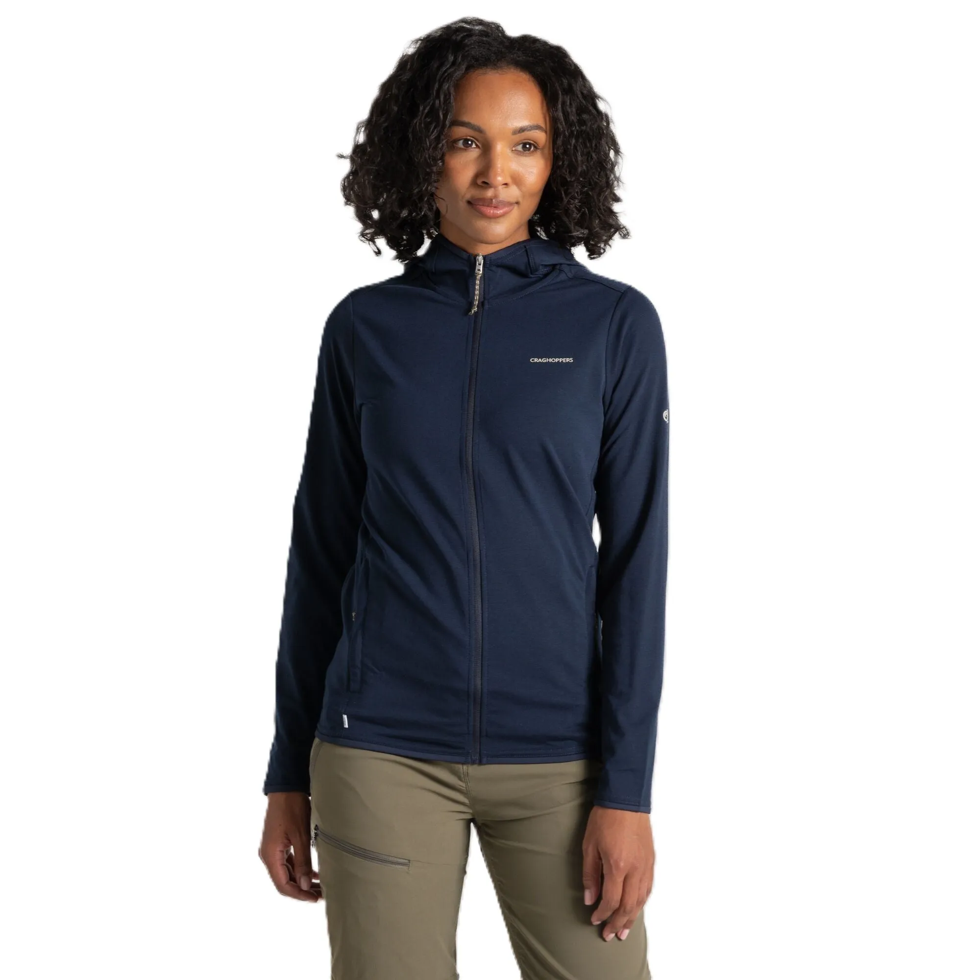 Lightweight Comfort Craghoppers Womens NosiLife Afia Full Zip Fleece
