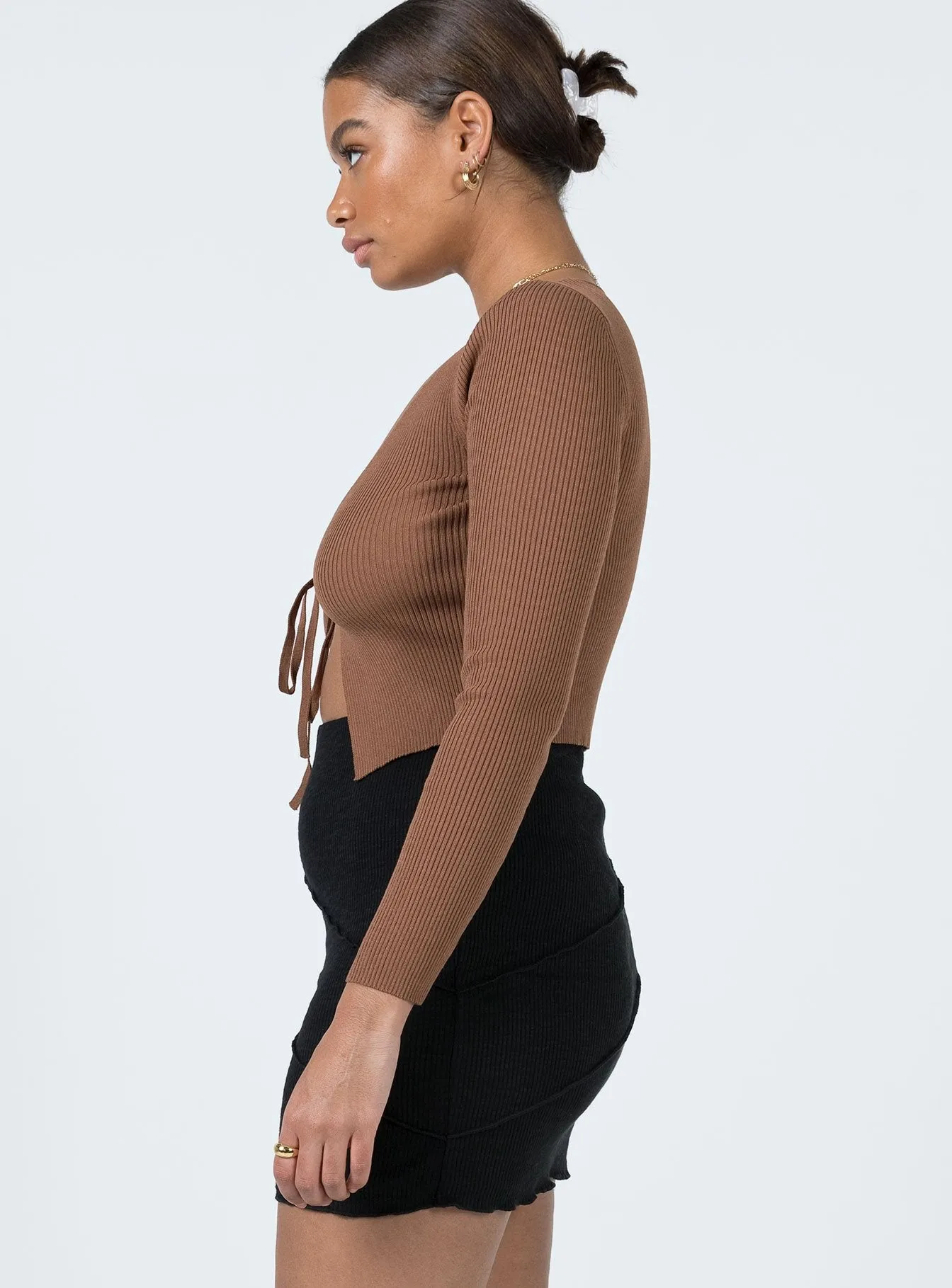 Balanced Outfit Animal Print Oscar Mini Skirt Black