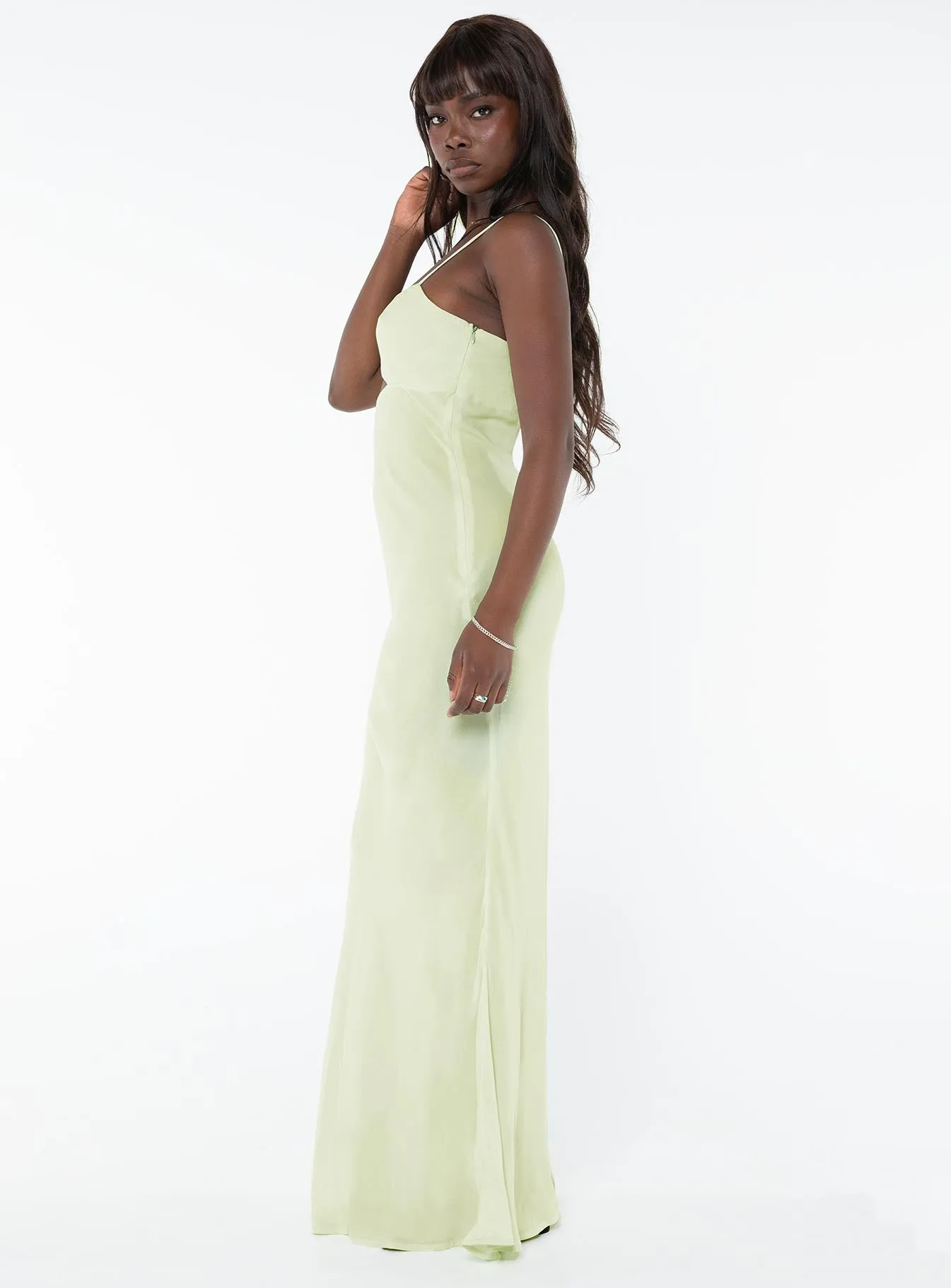 Clean Flow Comfort Fit Freda Maxi Dress Lime