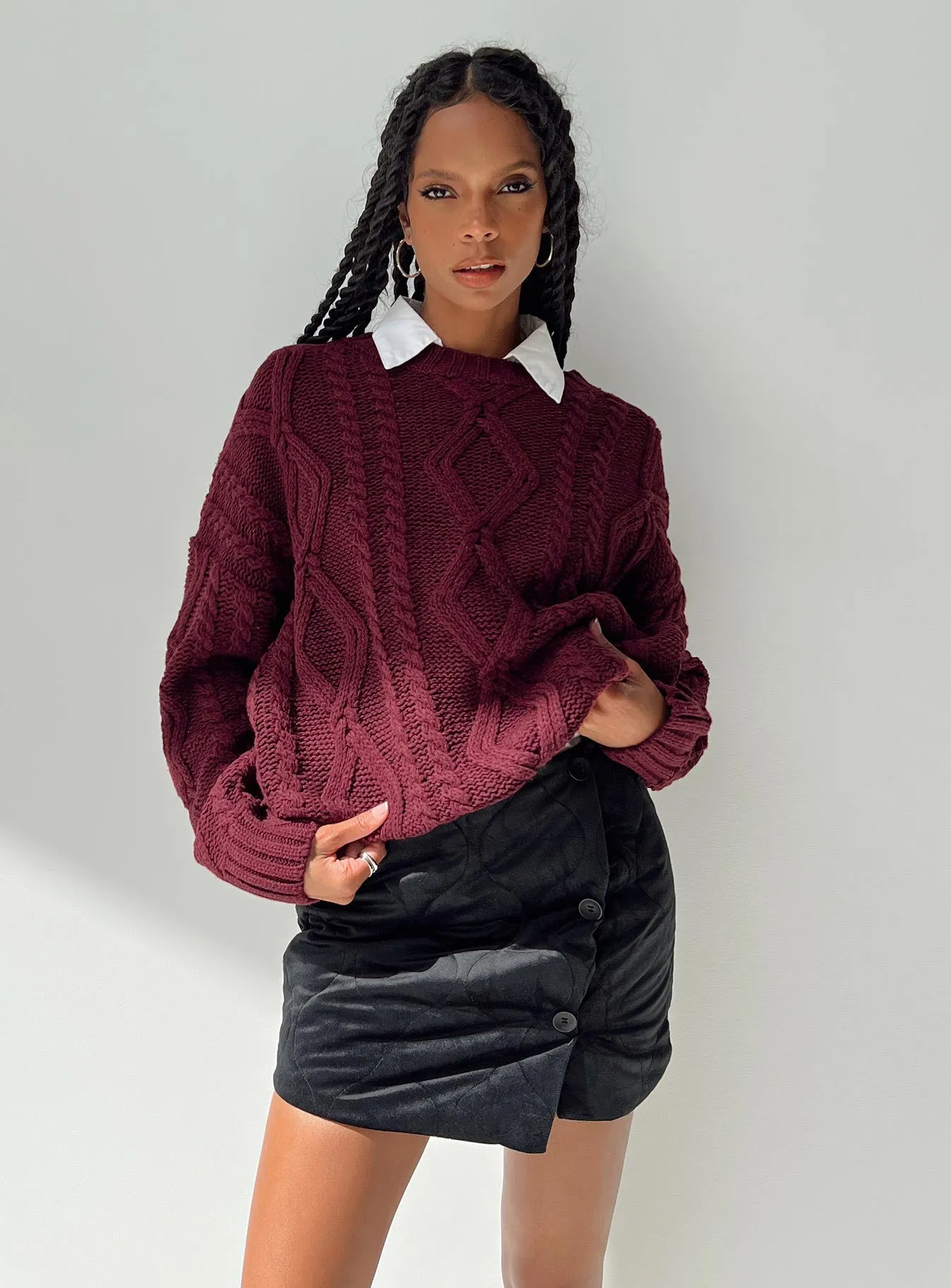 Sturdy Waistband Abrasion resistant Koster Quilted Skirt Black