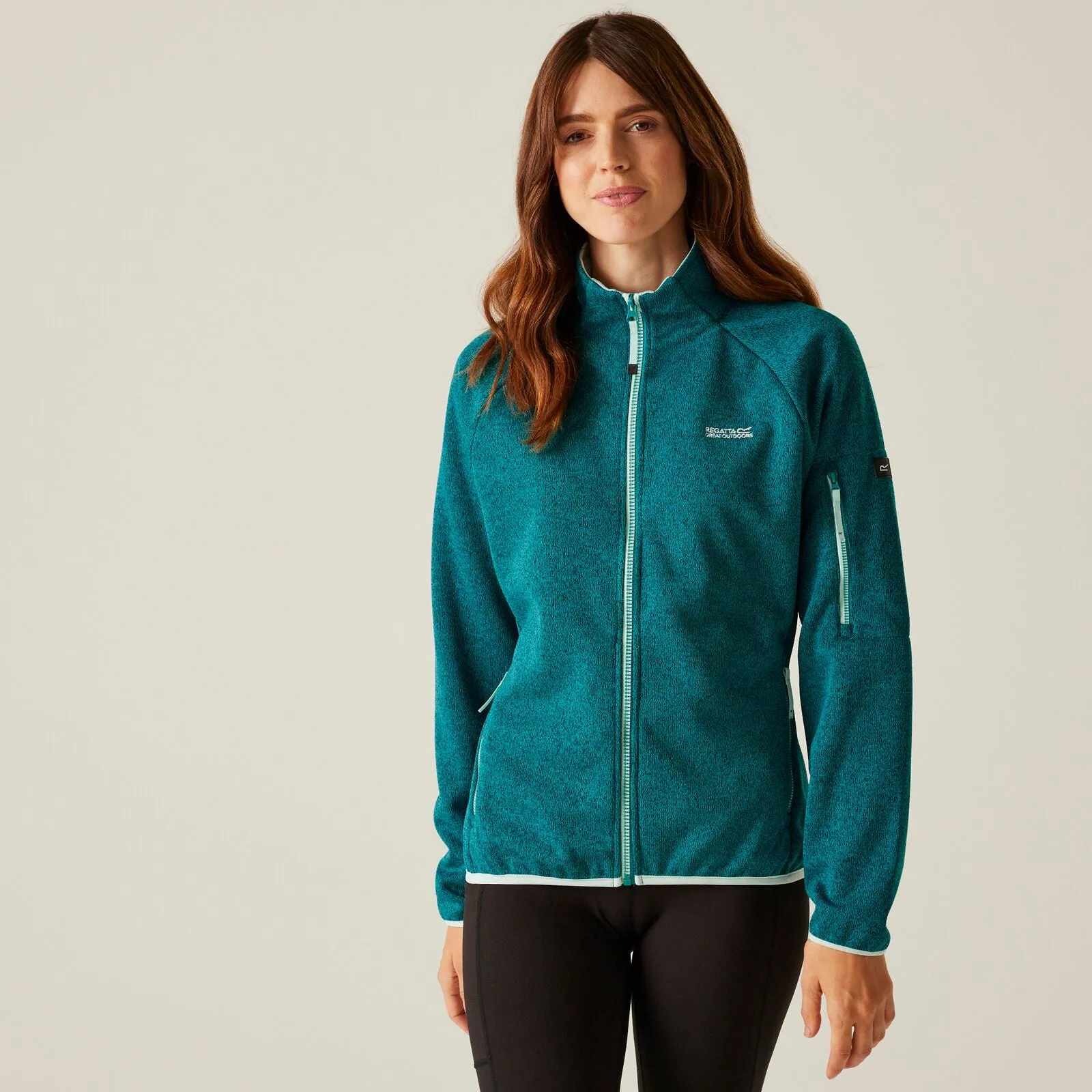 Regatta Womens Ravenhill Full Zip Fleece Soft Layer
