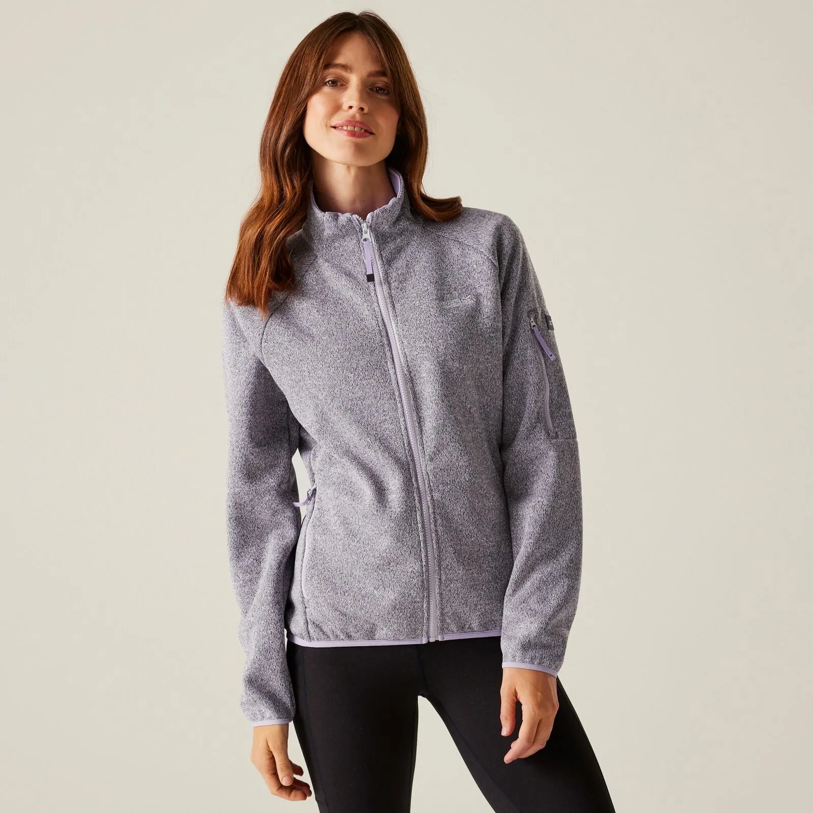 Regatta Womens Ravenhill Full Zip Fleece Dry Trails Anti Pill Finish