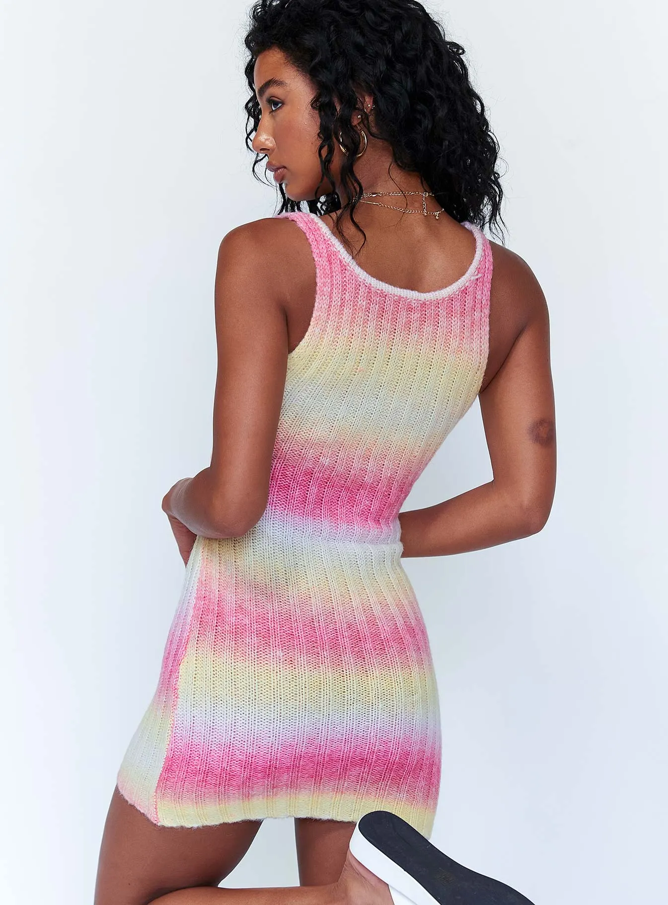 Mila Mini Dress Yellow / Pink Summer Mood