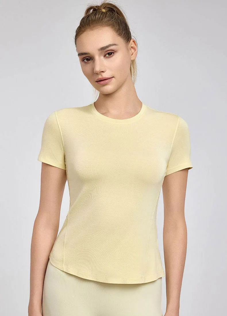 Tight Short Sleeve Athletic T-Shirts Casual Shirt