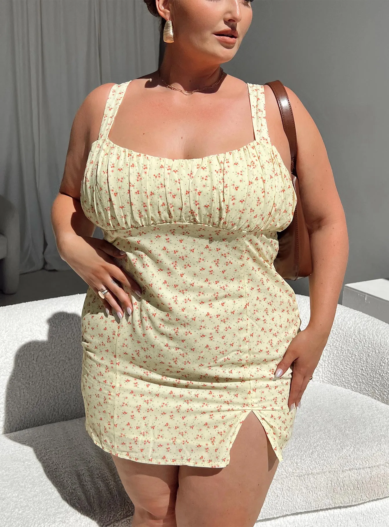 Freya Mini Dress Curve SeamlessConstruction