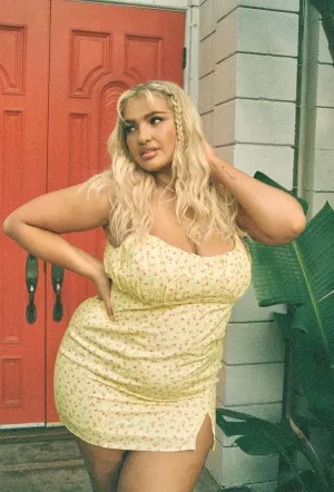 Relaxed Waistband Comfy and Elegant Freya Mini Dress Curve