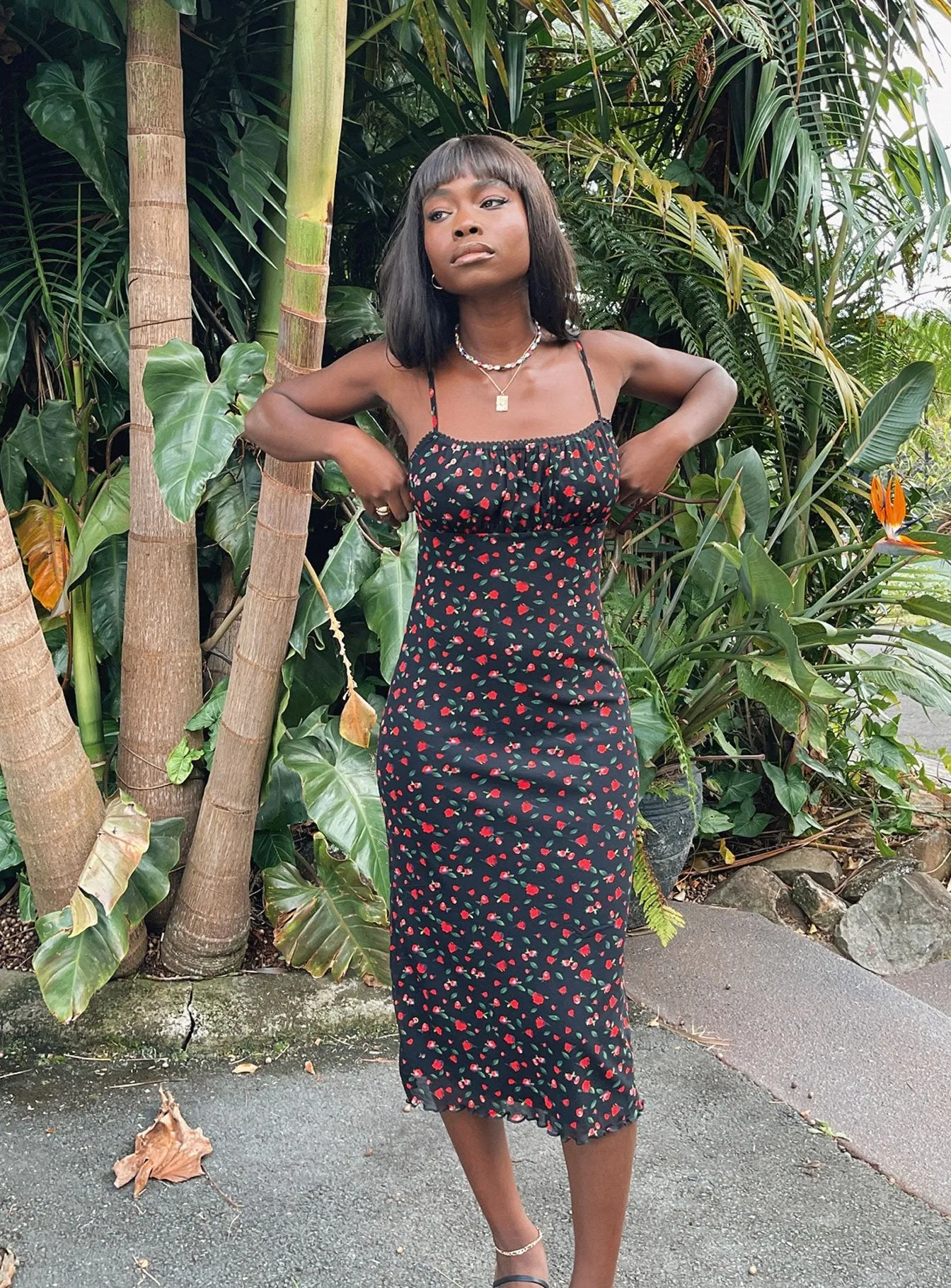 Dreamy Simplicity Casual Lines Marlee Midi Dress