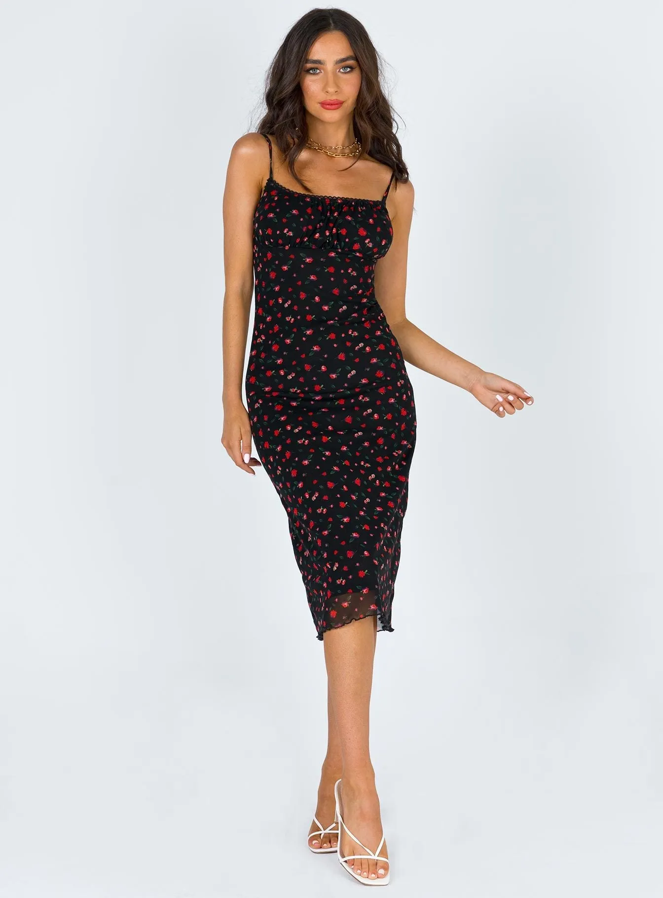 Comfortable travel dress Classic Motion Marlee Midi Dress