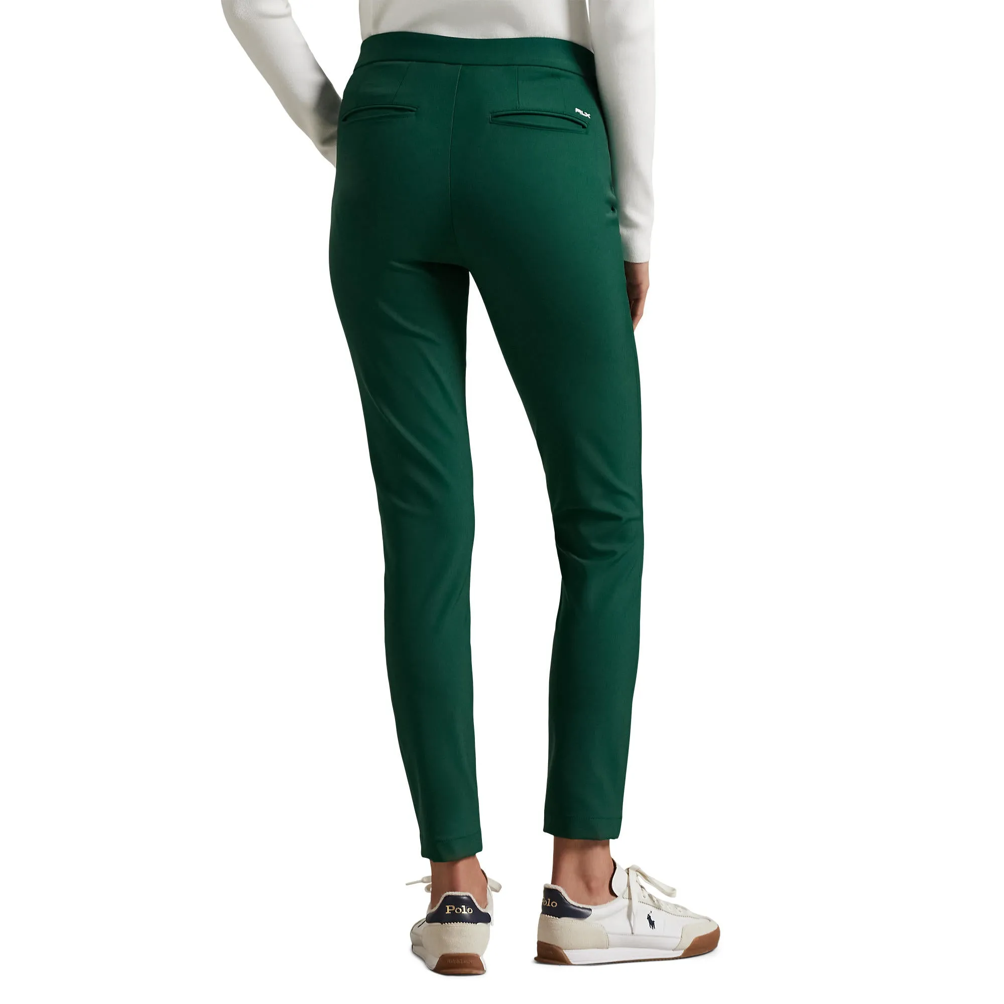 RLX Ralph Lauren Women's Eagle Stretch Twill Golf Pants - Hunter Green Stretching Fit