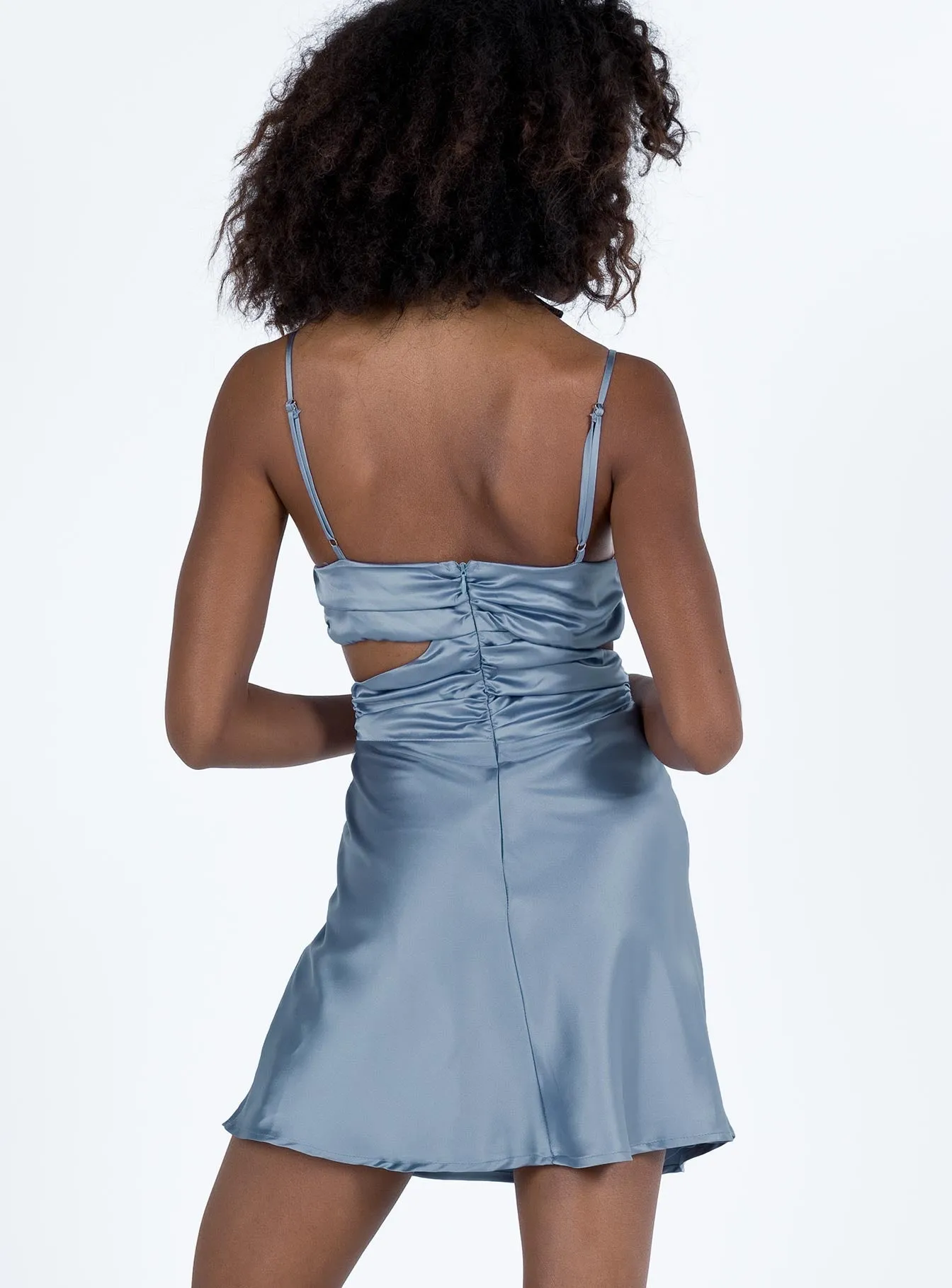 Mathers Mini Dress Blue Sophisticated Line