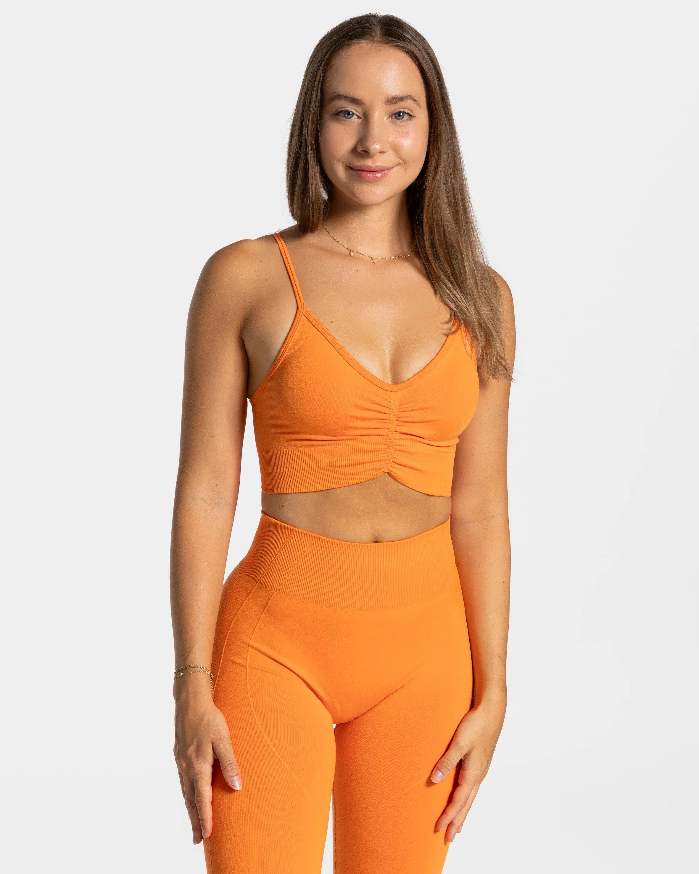 Plus size seams adult clothing Focus Bh "Orange"