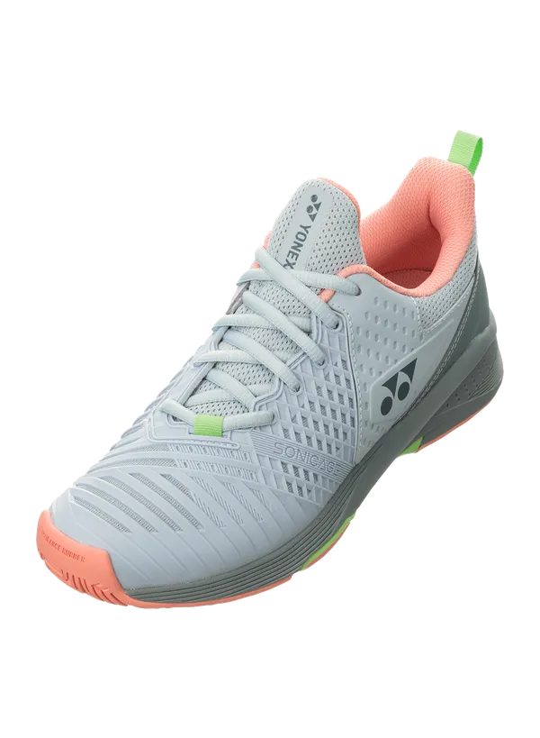 Breathable mesh Strong Stitching POWER CUSHION SONICAGE3 WIDE  ALL COURT TENNIS SHOES