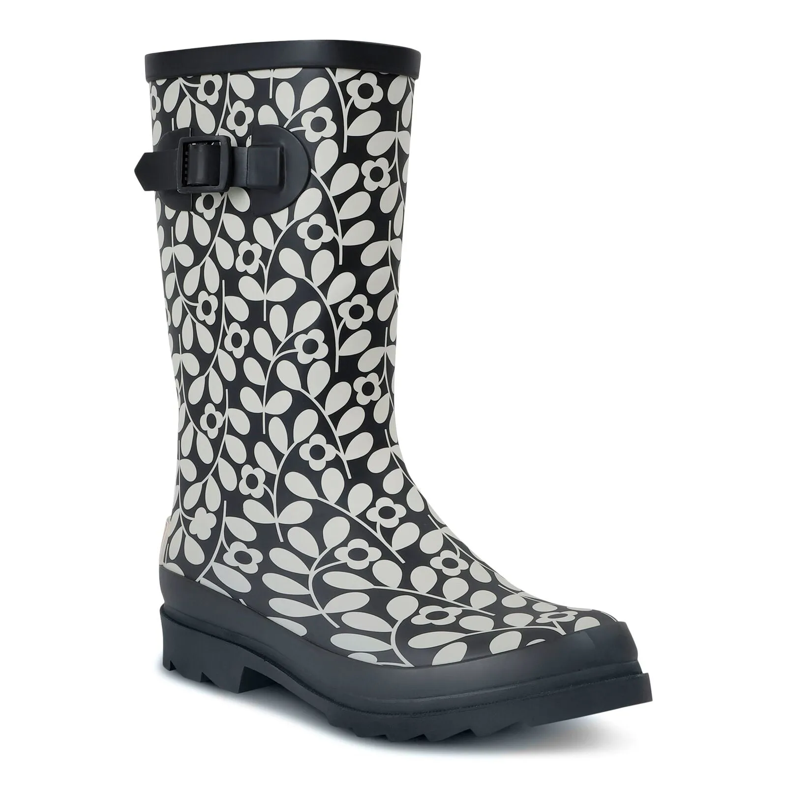 Regatta Womens Orla Kiely Quarter Adjustable Wellies Hydrophobic coating Easy Match