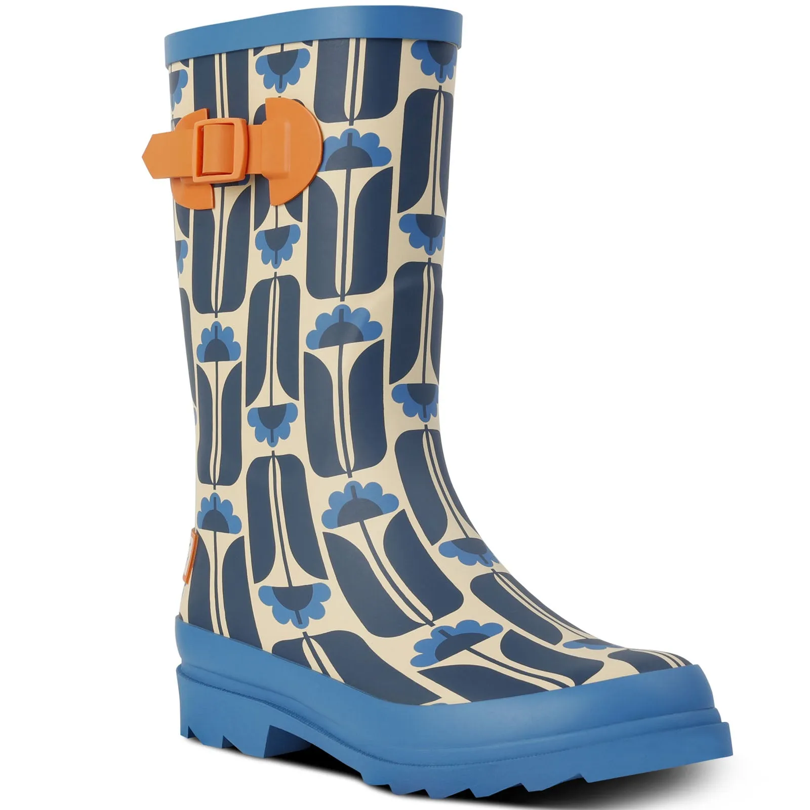 Fashionable buckle Regatta Womens Orla Kiely Quarter Adjustable Wellies