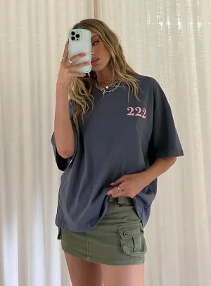 Classic Layer 222 Alignment Oversized Tee Slate
