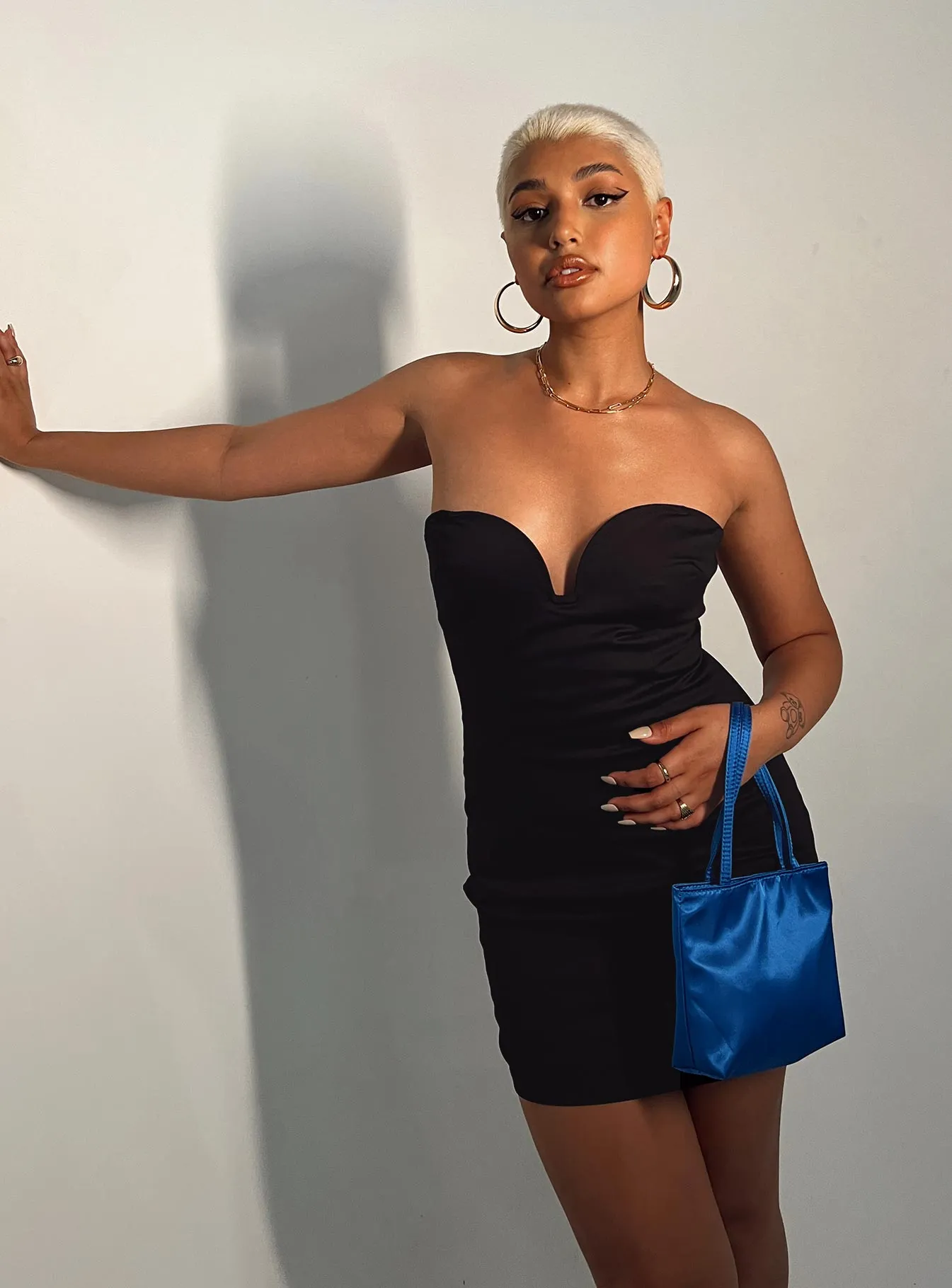 Work Friendly Avie Mini Dress Black