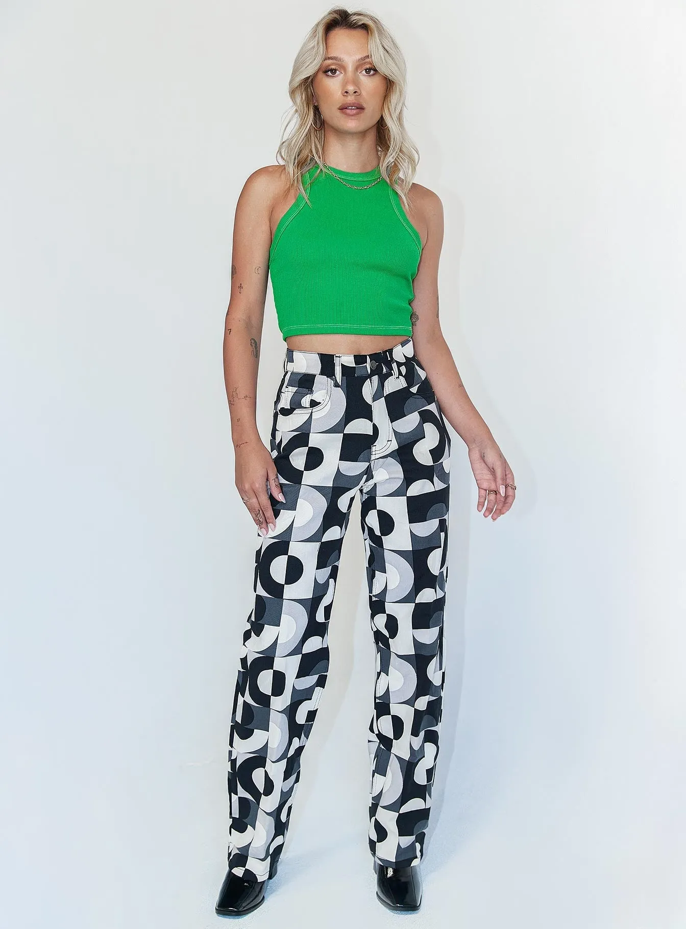 Sustainable Manufacturing Speed Soul Motel Parallel Jeans Retro Optic Spot