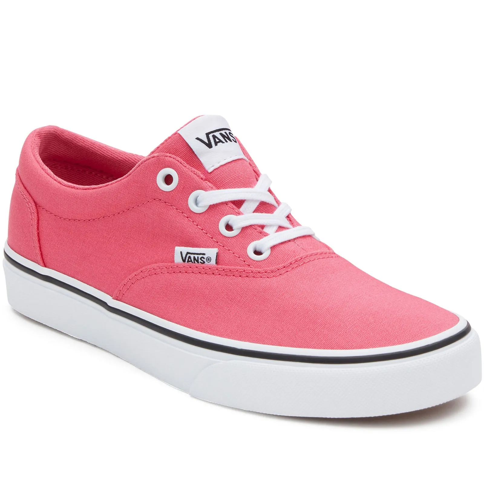 Vans Womens Doheny Low Rise Canvas Trainers - Honeysuckle Athletic Quick Dry Technology