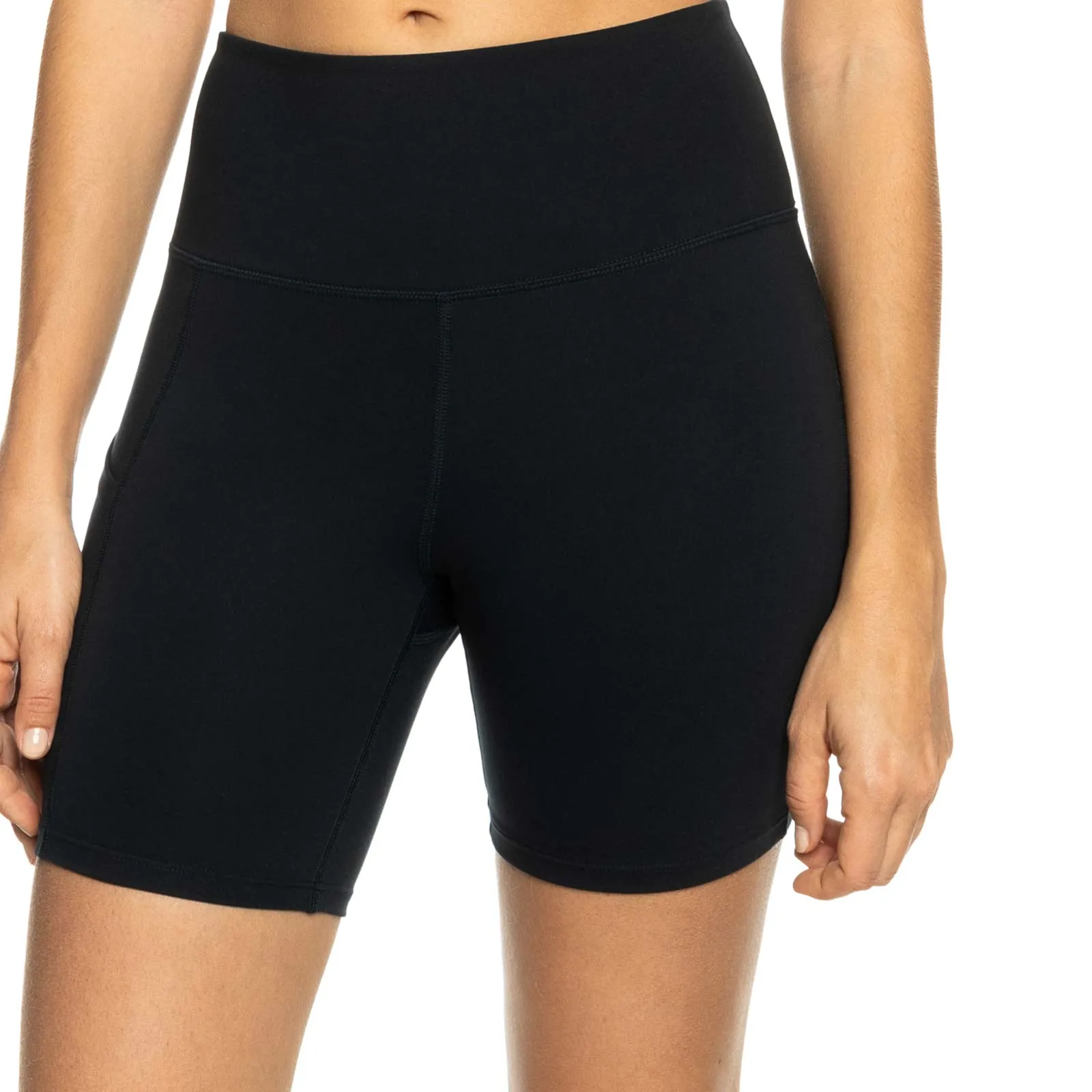 Anti Pill Surface Roxy Womens Heart Into It Biker Running Shorts