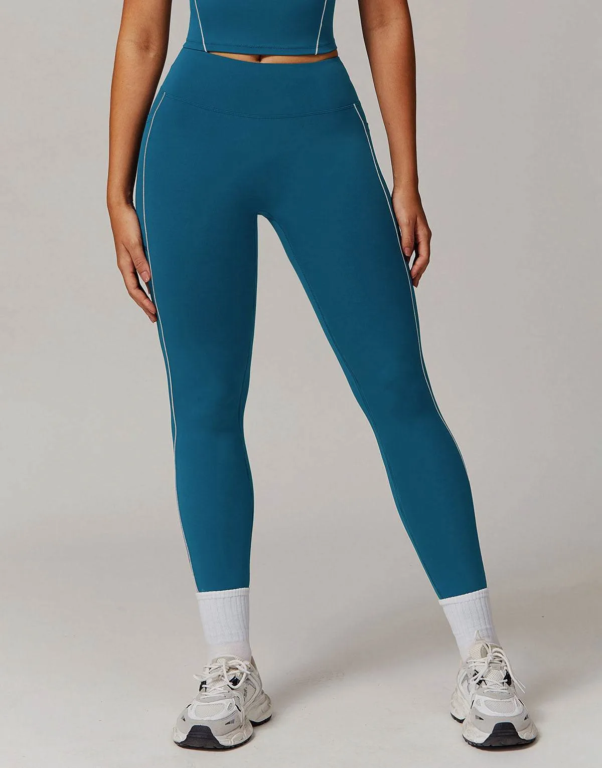High Waist Yoga Leggings World Tone WrinkleFree Material