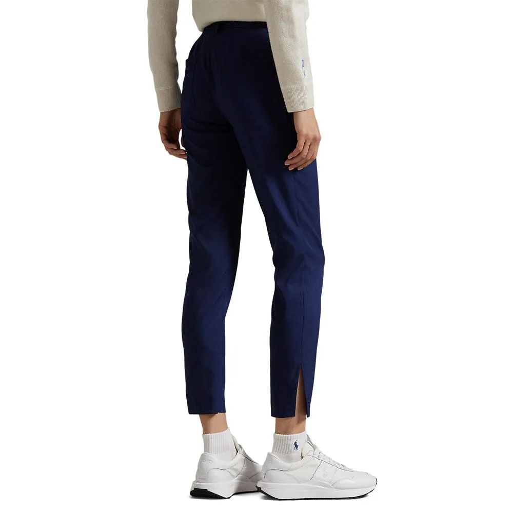 RLX Ralph Lauren Women's Stretch Twill 5 Pocket Golf Pants - Refined Navy Body Sculpting