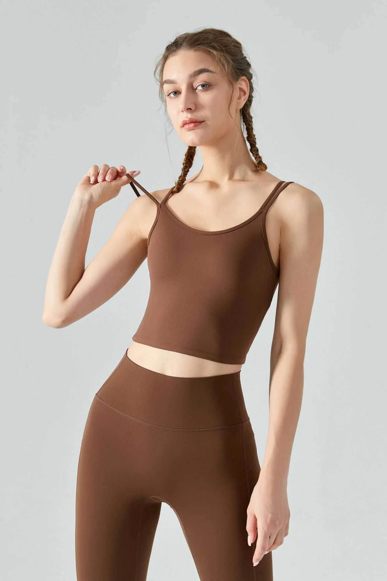 Strappy Back Cami Top Road Soul PreShrunk Cotton