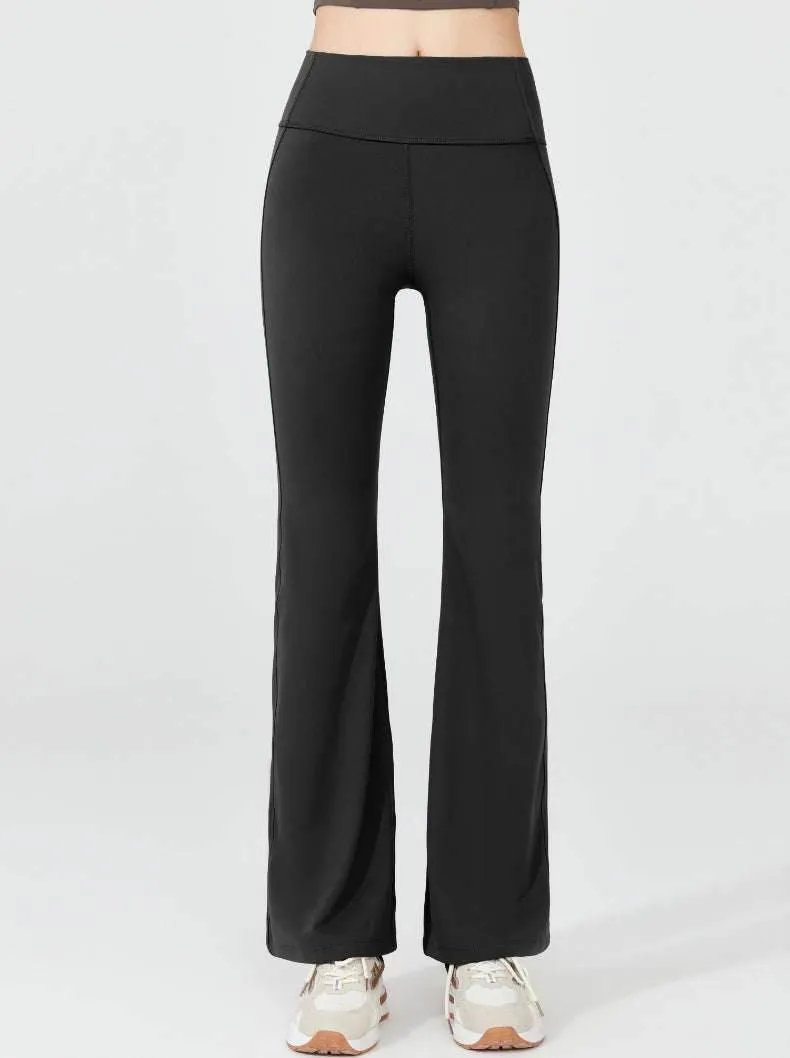 LightweightMaterial Tight Butt Lift Yoga Pants With Back Pockets