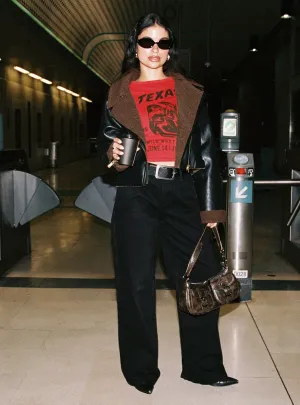 Comfortable Shoes AntiStatic Material Jankins Low Rise Straight Leg Jeans Black