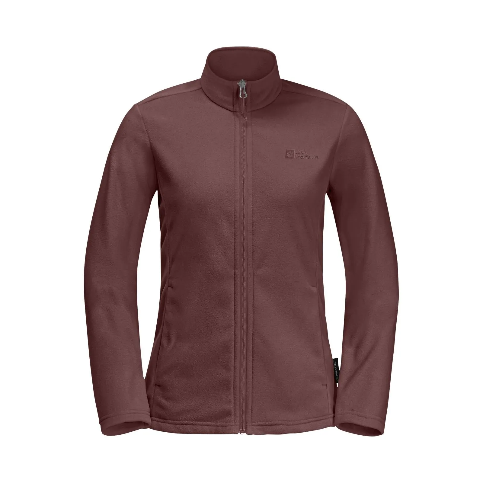 Insulated Feel Jack Wolfskin Womens Taunus Full Zip Fleece Jacket