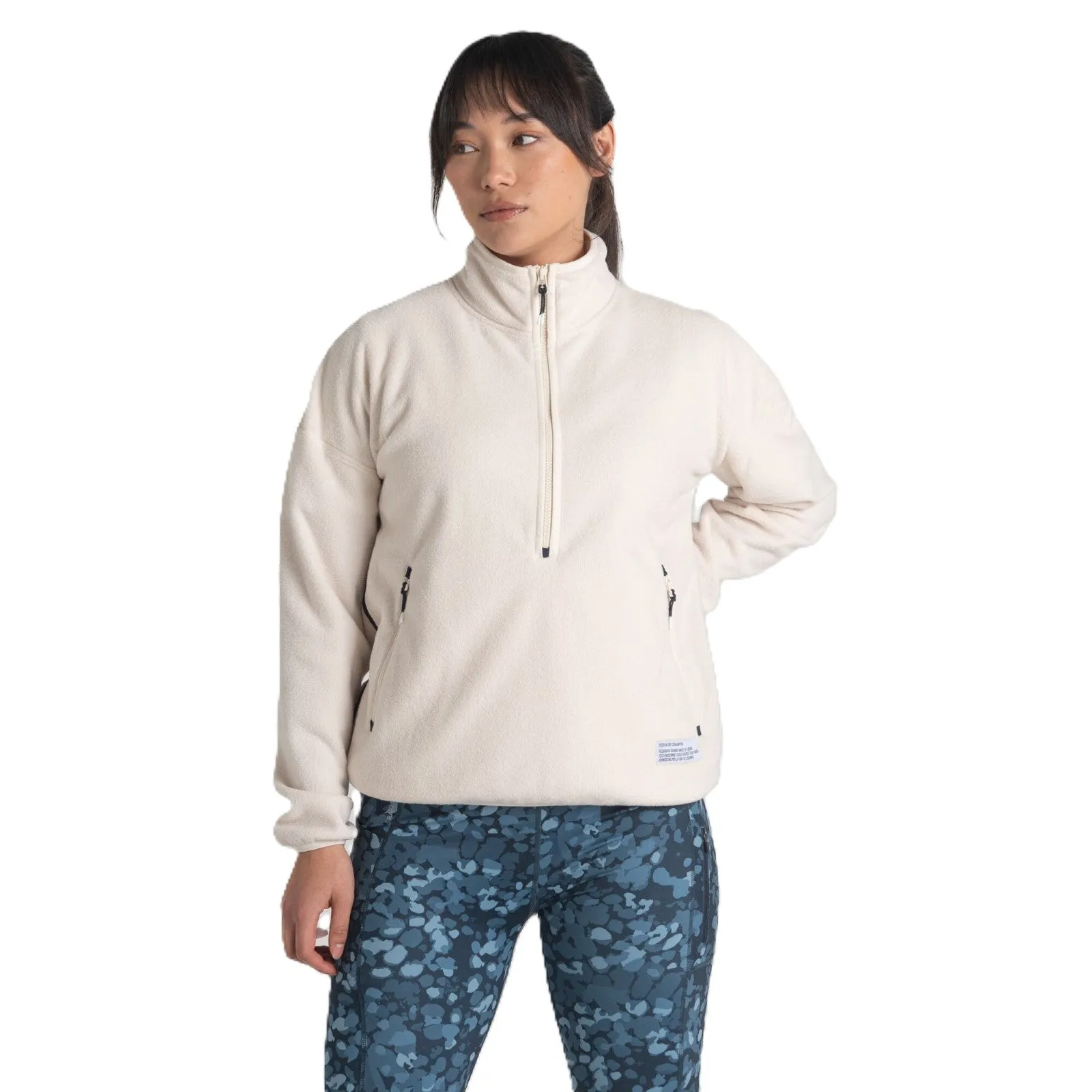 Craghoppers Womens CO2 Renu Half Zip Fleece Weekend Wear Classic Comfort